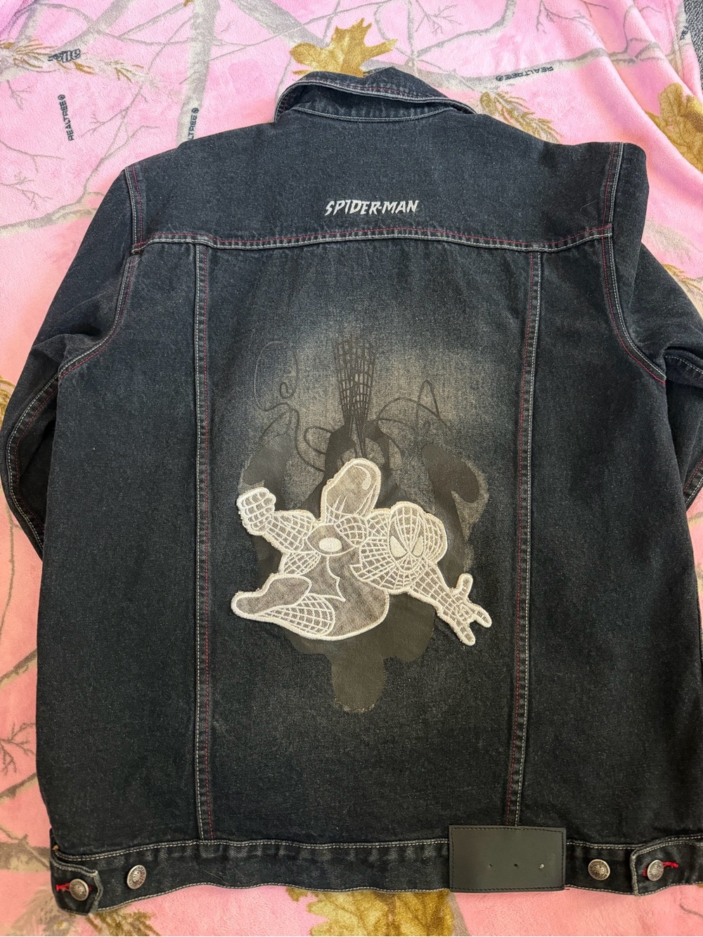 Spiderman 2003 Vintage Denim Jacket